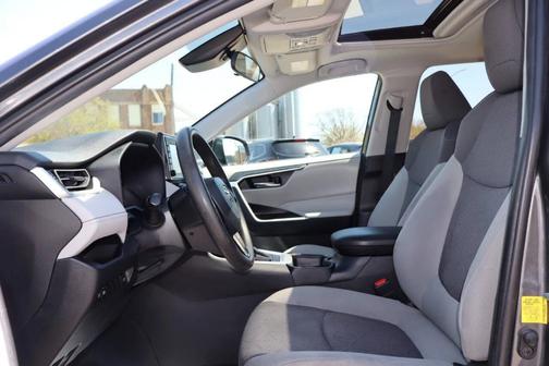 Gray 2021 Toyota RAV4 XLE