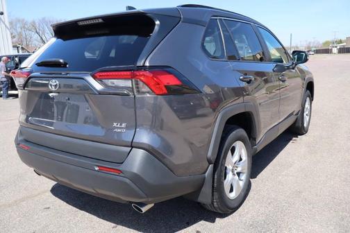 Gray 2021 Toyota RAV4 XLE