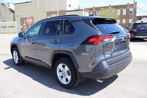Gray 2021 Toyota RAV4 XLE