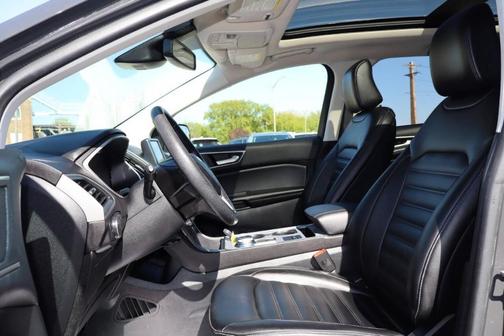 Gray 2021 Ford Edge SEL