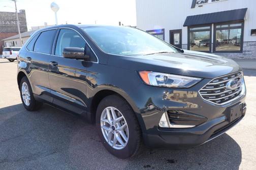 Gray 2021 Ford Edge SEL