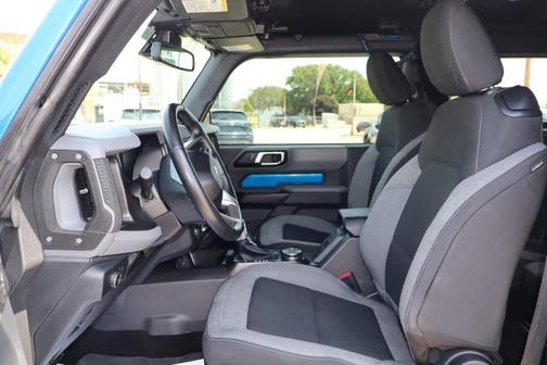 Blue 2022 Ford Bronco Big Bend
