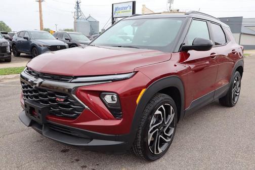 Burgundy 2025 Chevrolet Trailblazer RS