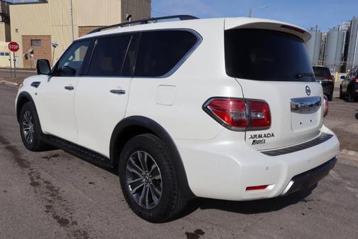 White 2020 Nissan Armada SL