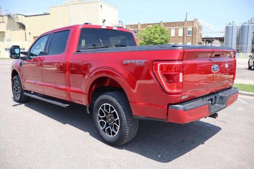 Red 2022 Ford F-150 XLT