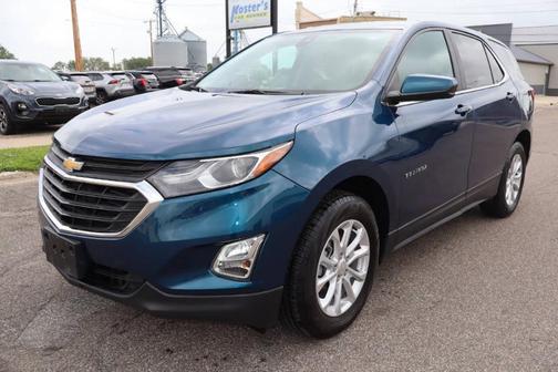 Blue 2021 Chevrolet Equinox 1LT