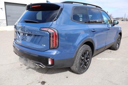 Blue 2025 Kia Telluride EX
