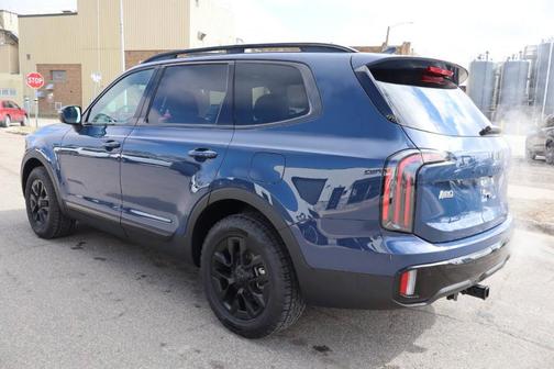 Blue 2025 Kia Telluride EX