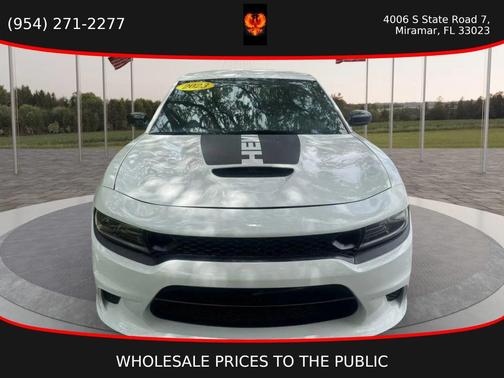 White Knuckle Clearcoat 2023 Dodge Charger SXT