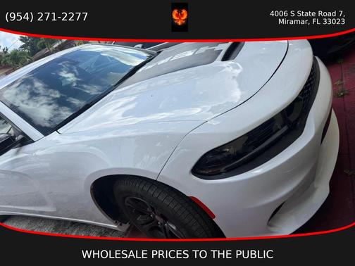 White Knuckle Clearcoat 2023 Dodge Charger SXT