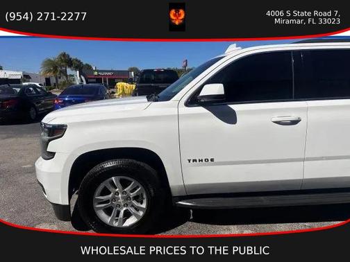 Summit White 2020 Chevrolet Tahoe LT