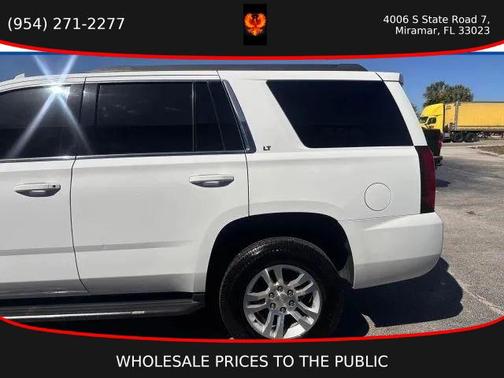 Summit White 2020 Chevrolet Tahoe LT