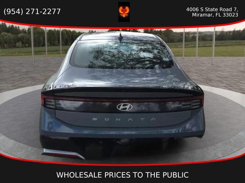 Blue 2025 Hyundai SONATA SEL