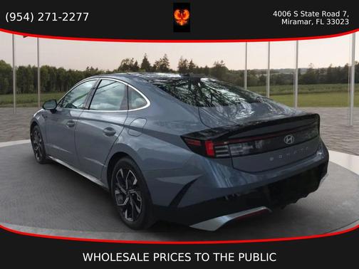 Blue 2025 Hyundai SONATA SEL