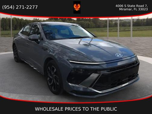 Blue 2025 Hyundai SONATA SEL