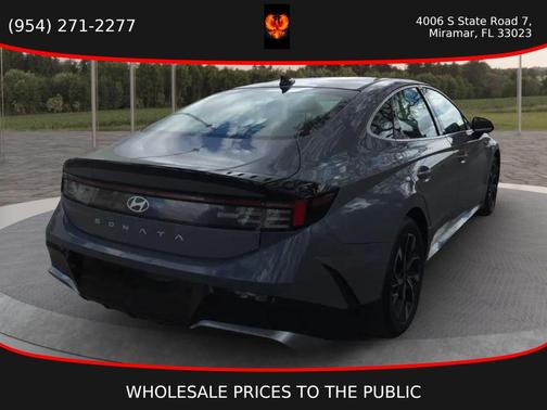 Blue 2025 Hyundai SONATA SEL