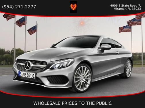 Gray 2017 Mercedes-Benz C-Class C 300 4MATIC