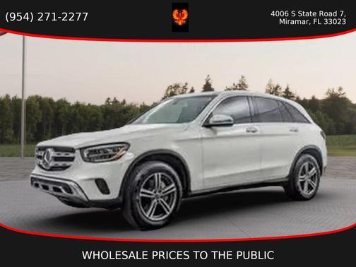 White 2020 Mercedes-Benz GLC 300 Base