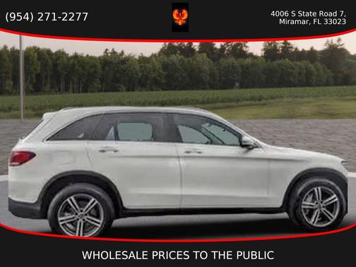 White 2020 Mercedes-Benz GLC 300 Base