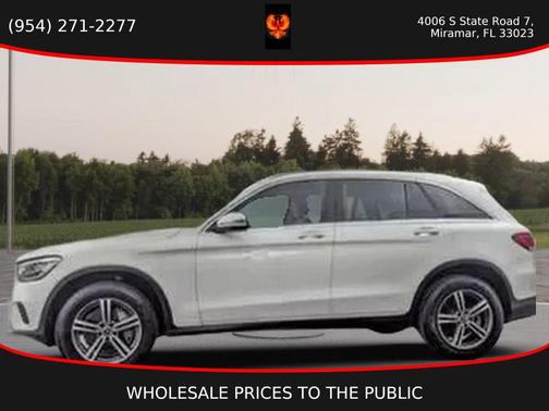 White 2020 Mercedes-Benz GLC 300 Base