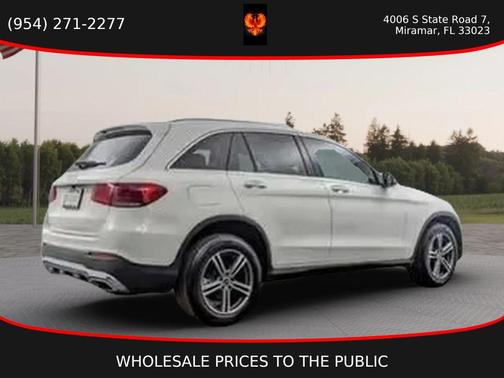 White 2020 Mercedes-Benz GLC 300 Base