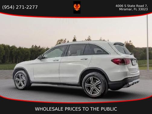 White 2020 Mercedes-Benz GLC 300 Base
