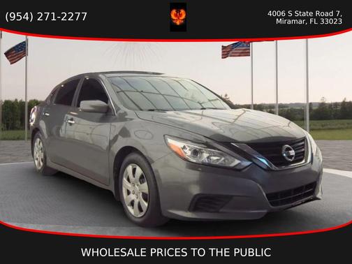Gun Metallic 2018 Nissan Altima 2.5 S