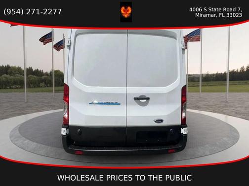 Oxford White 2022 Ford E-Transit T-350 High Roof