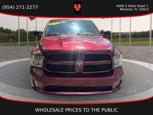 Delmonico Red Pearlcoat 2017 RAM 1500 Express