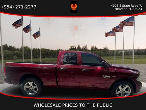 Delmonico Red Pearlcoat 2017 RAM 1500 Express