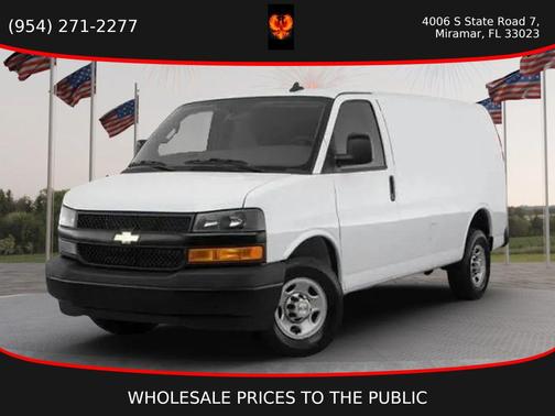 Summit White 2022 Chevrolet Express 2500 LT