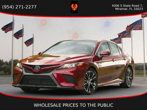 Supersonic Red 2021 Toyota Camry SE