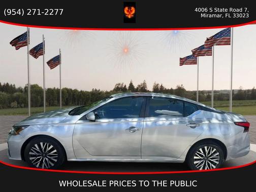 Brilliant Silver Metallic 2023 Nissan Altima 2.5 SV