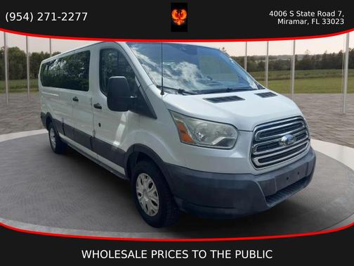 Oxford White 2017 Ford Transit-350 XLT