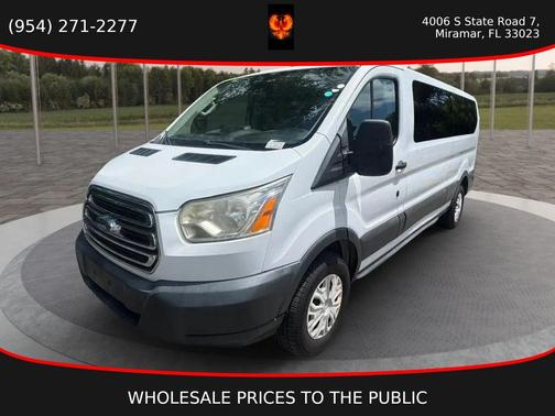 Oxford White 2017 Ford Transit-350 XLT