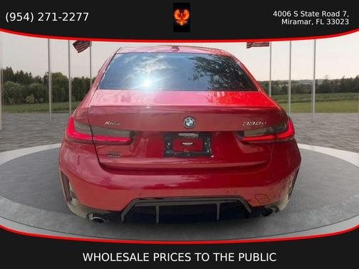 Melbourne Red Metallic 2023 BMW 330e xDrive