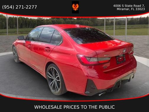 Melbourne Red Metallic 2023 BMW 330e xDrive