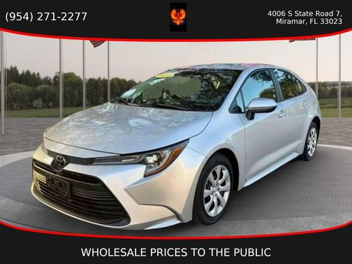 Classic Silver Metallic 2024 Toyota Corolla LE