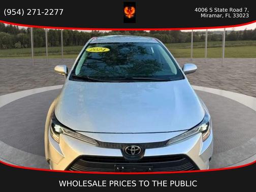 Classic Silver Metallic 2024 Toyota Corolla LE