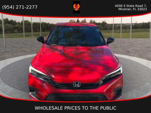Rallye Red 2023 Honda Civic Sport