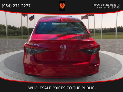 Rallye Red 2023 Honda Civic Sport
