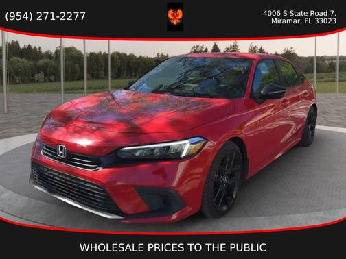 Rallye Red 2023 Honda Civic Sport