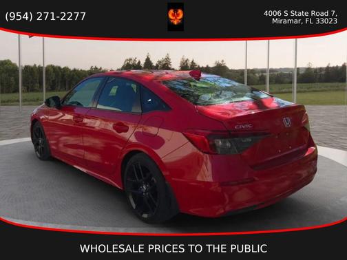 Rallye Red 2023 Honda Civic Sport