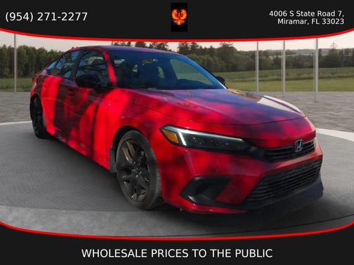 Rallye Red 2023 Honda Civic Sport