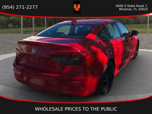 Rallye Red 2023 Honda Civic Sport