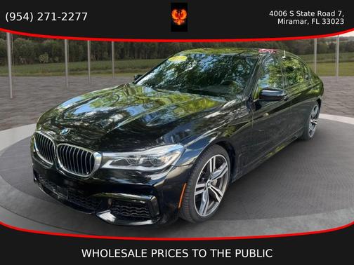 Black 2019 BMW 750 i xDrive