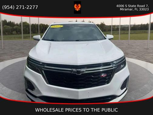 Summit White 2023 Chevrolet Equinox FWD RS