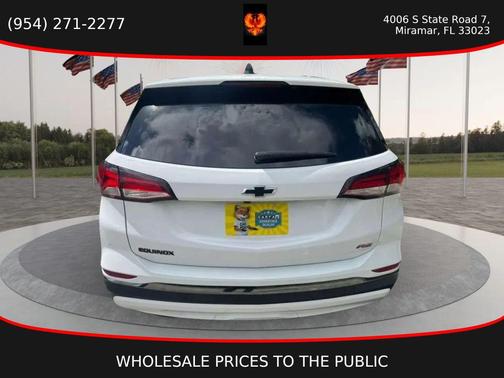 Summit White 2023 Chevrolet Equinox FWD RS