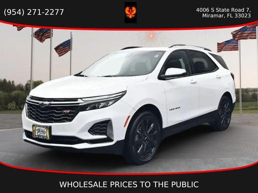 Summit White 2023 Chevrolet Equinox FWD RS