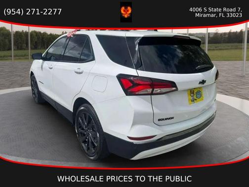 Summit White 2023 Chevrolet Equinox FWD RS